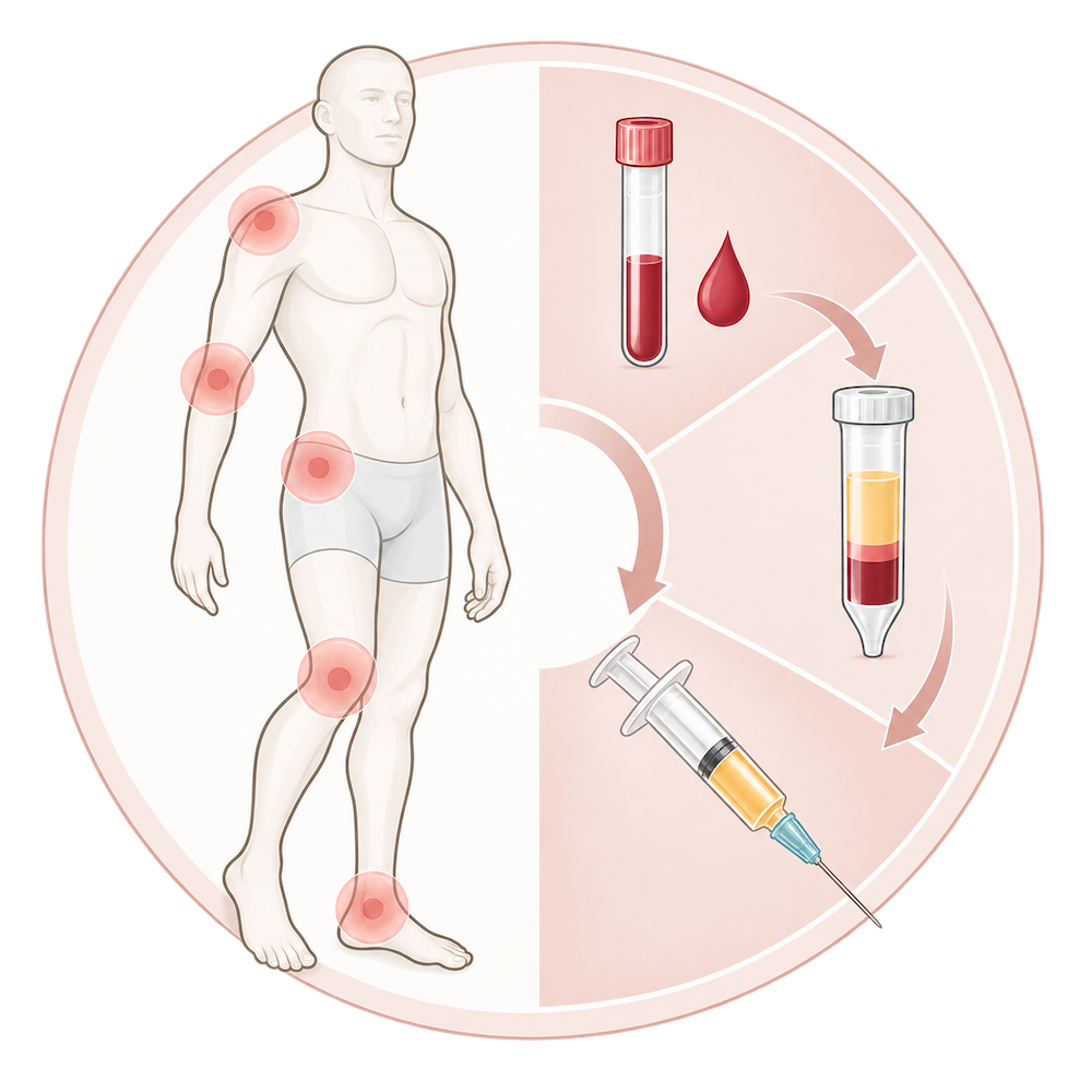 Eigenblut Behandlung in der Orthopädie